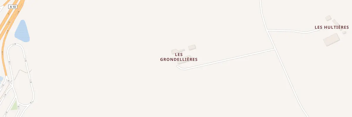 Plan du 546 Les Grondellieres à Saint-Épain