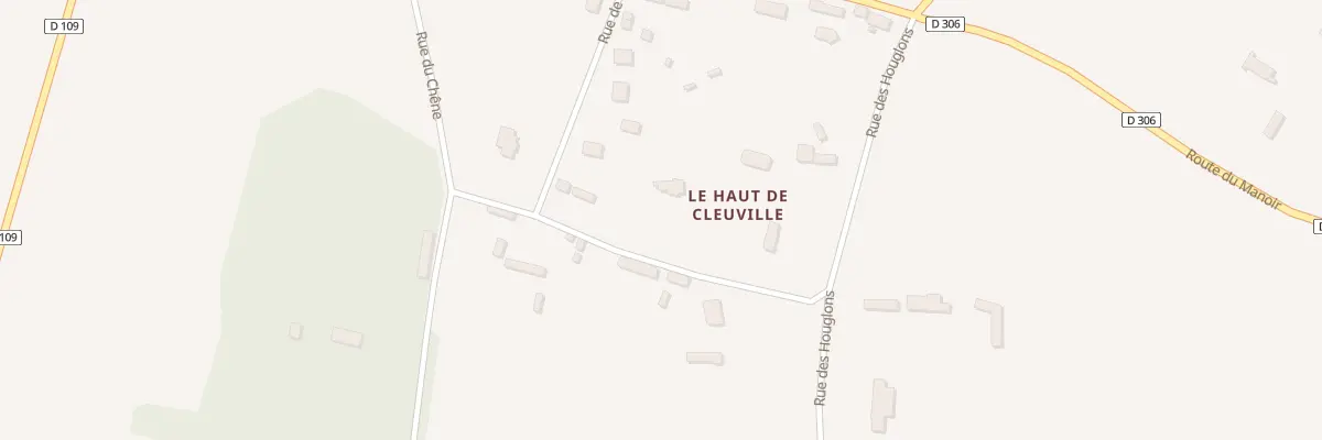 Plan du 135 Rue des Vergers à Cleuville