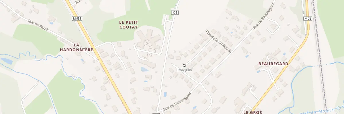 Plan du 10 Rue de la Croix Julia à La Membrolle-sur-Choisille