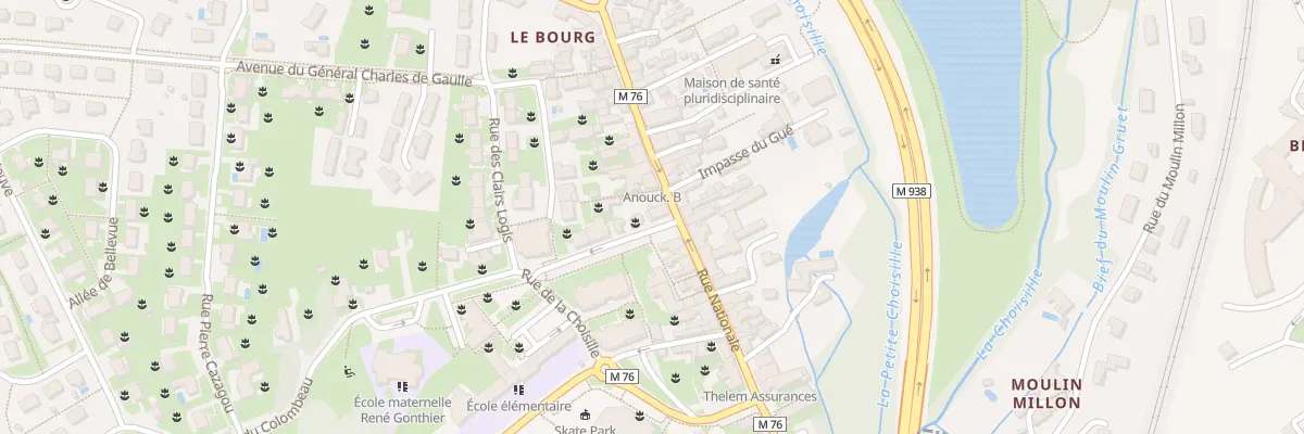 Plan du 1 Rue du Colombeau à La Membrolle-sur-Choisille