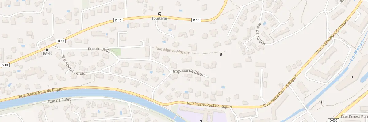 Plan du 39 Imp de Bézis à Agen