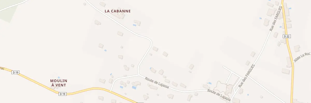Plan du 432 Rte de LAJASSE à Faux-en-Périgord