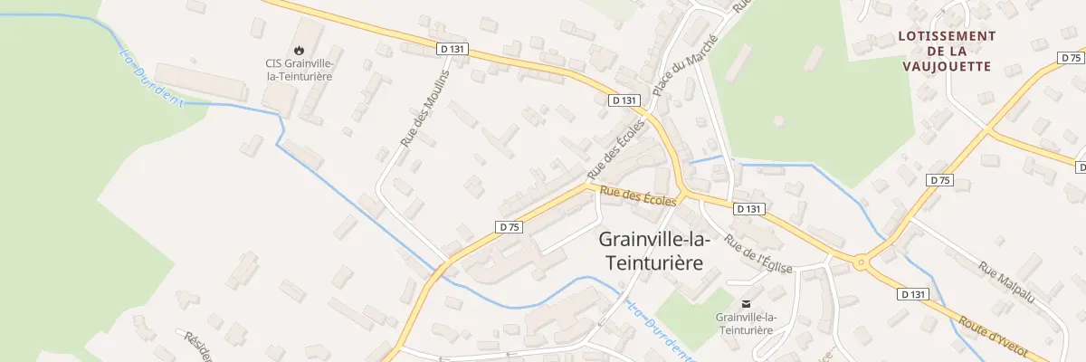 Plan du 4 Rue de Becdelièvre à Grainville-la-Teinturière