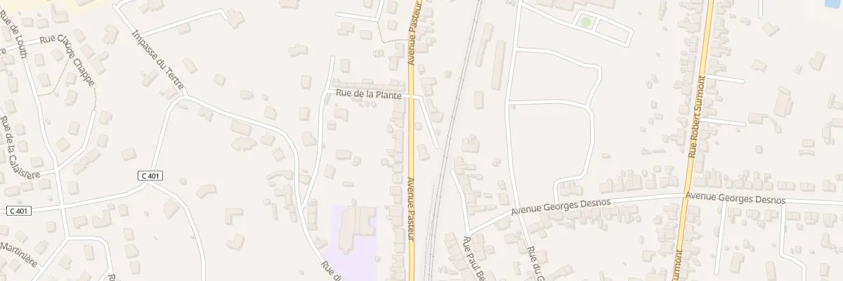Plan du 25 Rue Paul Bert à La Ferté-Bernard