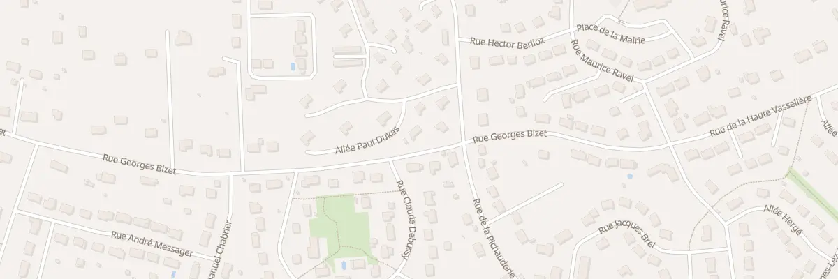 Plan du 4 Rue Georges Bizet à Monts