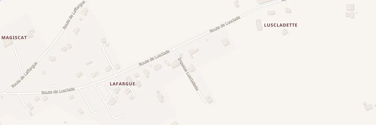 Plan du 6130 Luscladette à Casseneuil
