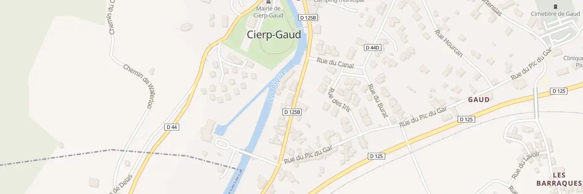 Plan du 8 Av de la Layrisse à Cierp-Gaud
