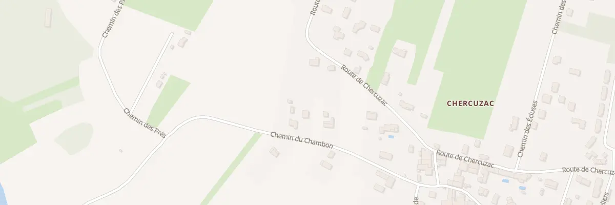 Plan du 20 Che du Chambon à Chancelade