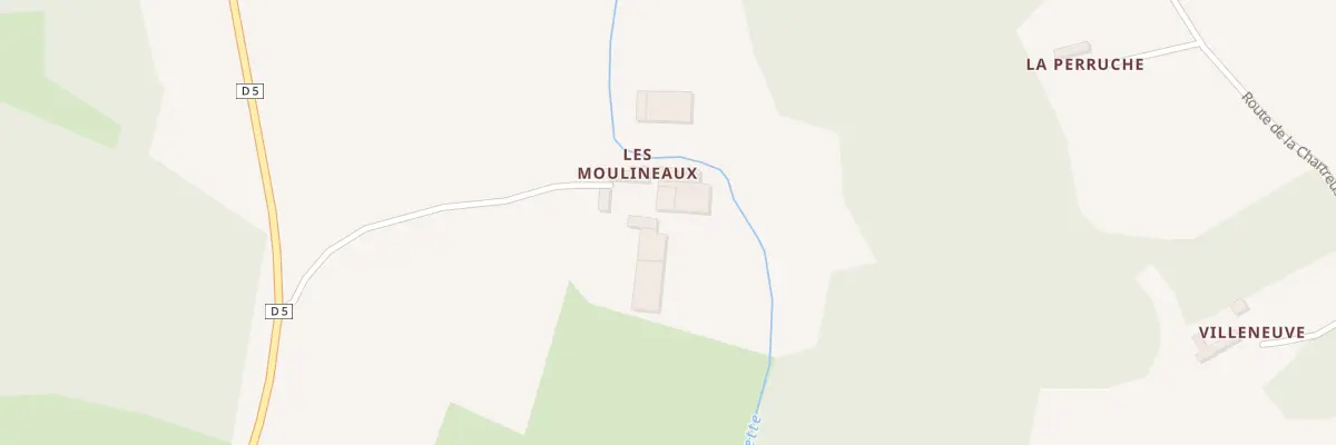 Plan du 63 Les Moulinaux à Feings