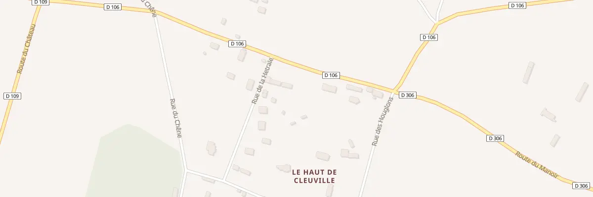 Plan du 460 Rte du Manoir à Cleuville