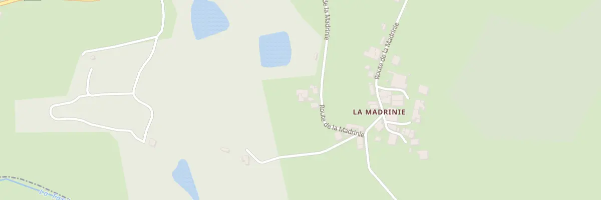 Plan du 5209 La Madrinie à Roussines