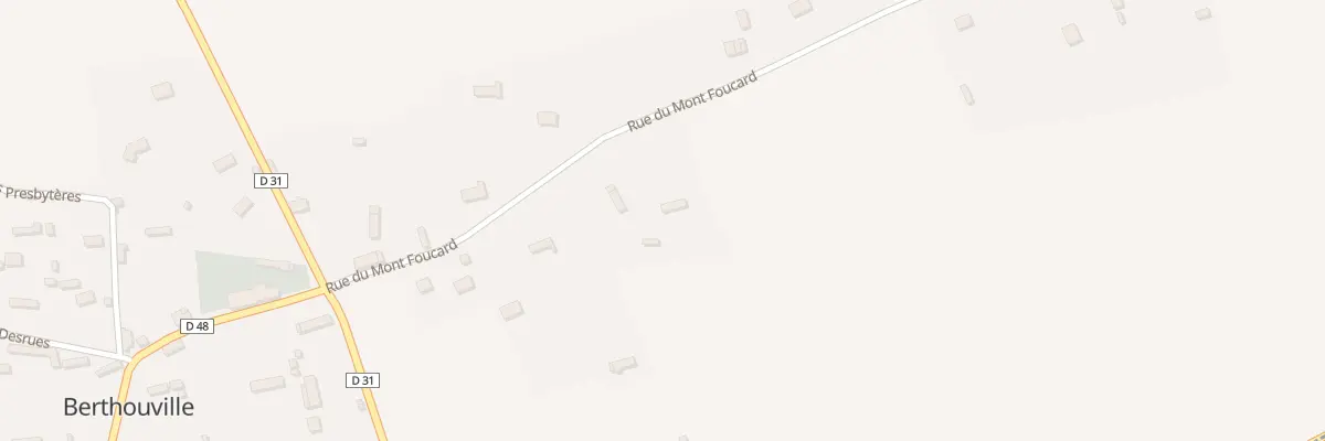 Plan du 194 Rue du Mont Foucard à Berthouville