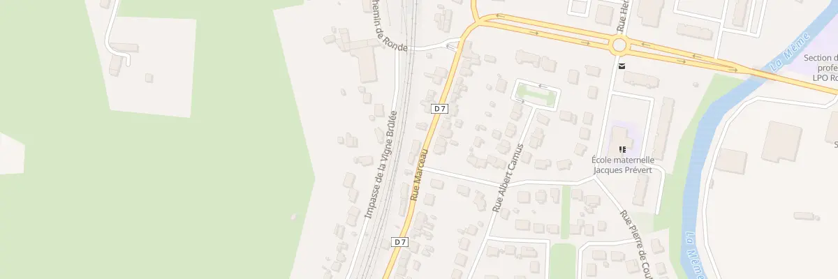 Plan du 36B Rue Marceau à La Ferté-Bernard