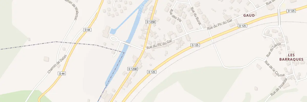 Plan du 8 Rue du Pic du Gar à Cierp-Gaud