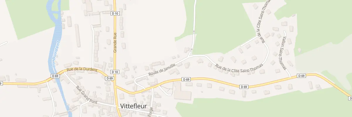 Plan du 15 Rte de Janville à Vittefleur