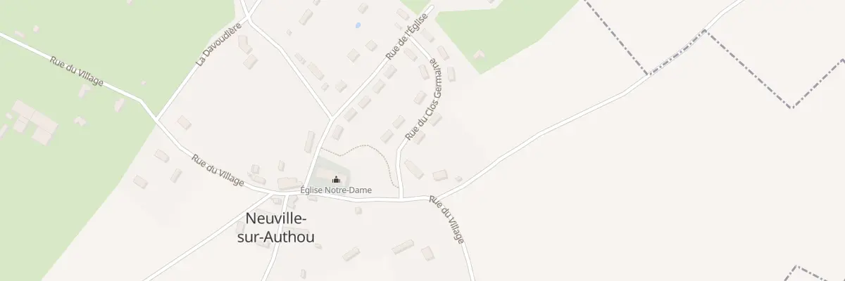 Plan du 68F Rue de l’Eglise à Neuville-sur-Authou