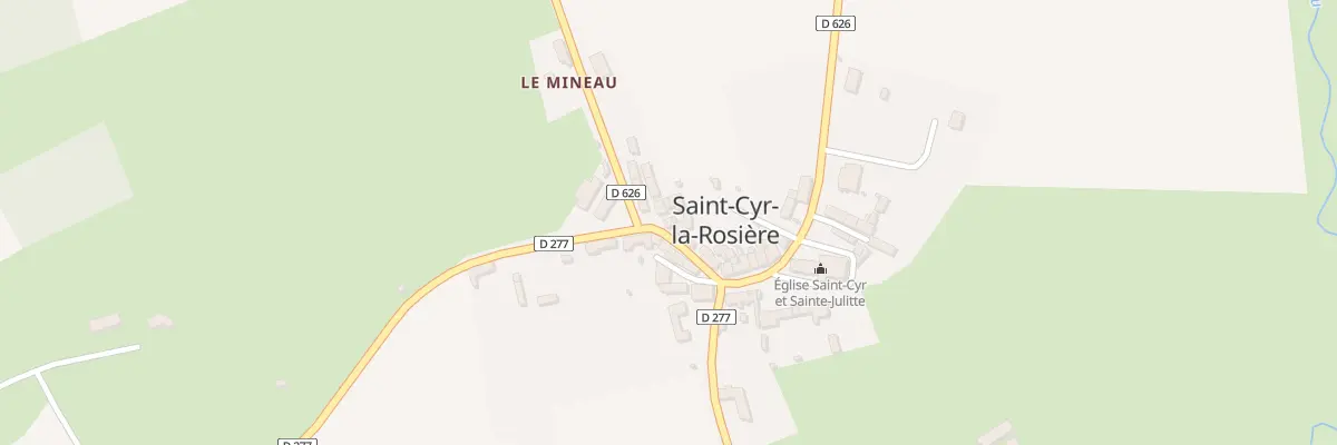 Plan du 6 Rue Alfred Dreux à Saint-Cyr-la-Rosière