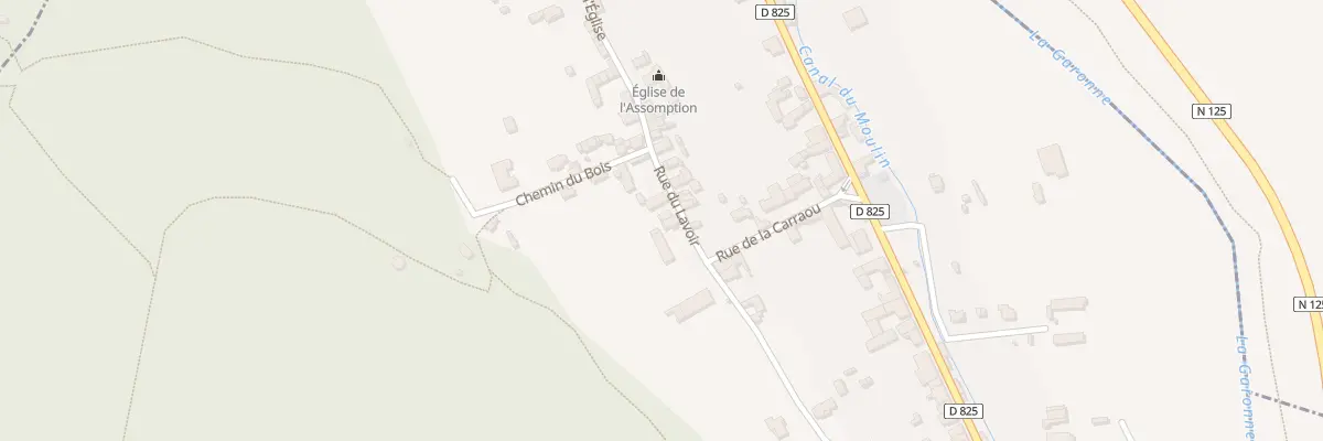 Plan du 5 Rue du Lavoir à Esténos