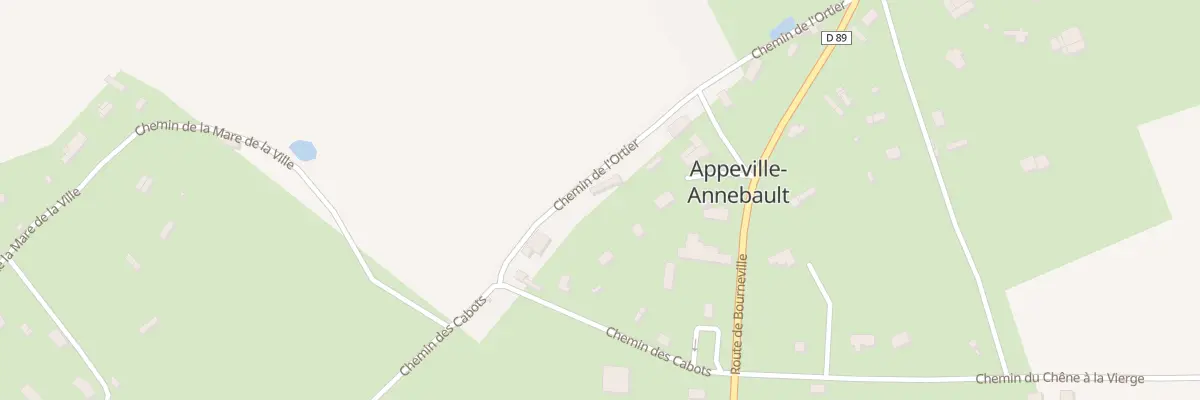 Plan du 5 La Cote de Lortier à Appeville-Annebault