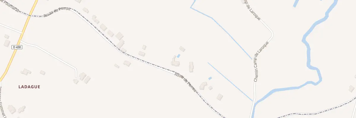 Plan du 457 Rte de Perrou à Pailloles