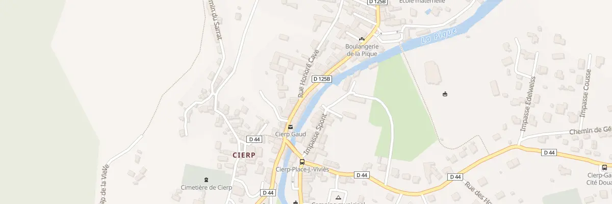 Plan du 24 Rue du Docteur Huguet à Cierp-Gaud