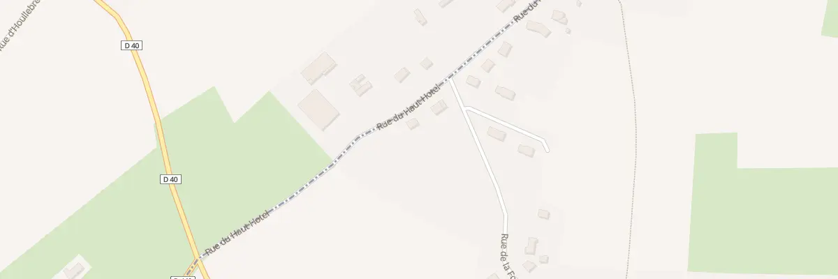 Plan du 268 Rue du Haut Hôtel à Saint-Gilles-de-Crétot