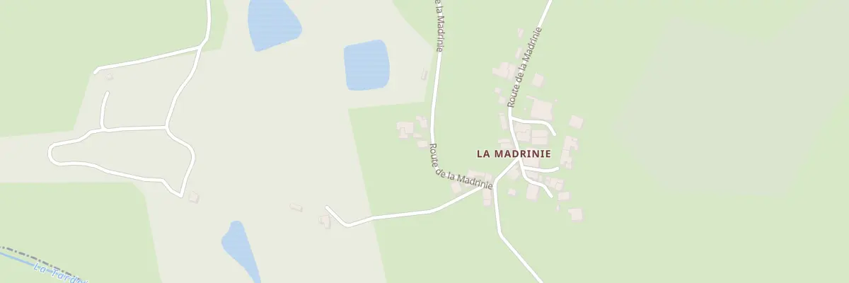 Plan du 29 Rte de la Madrinie à Roussines