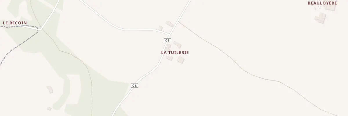 Plan du 186 La Tuilerie à Saint-Cyr-la-Rosière