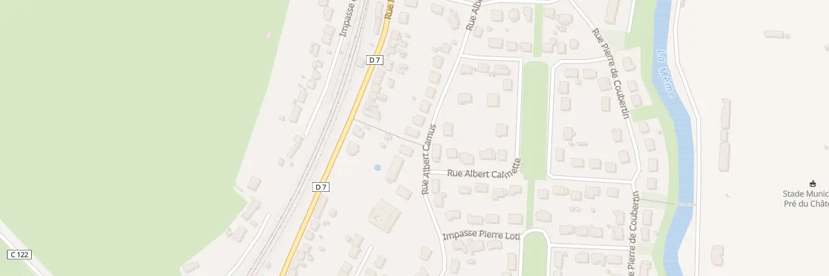 Plan du 33 Rue Albert Camus à La Ferté-Bernard