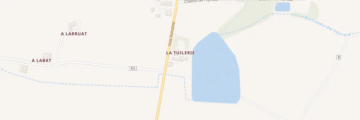 Plan du 5064 A la Tuilerie à Sempesserre