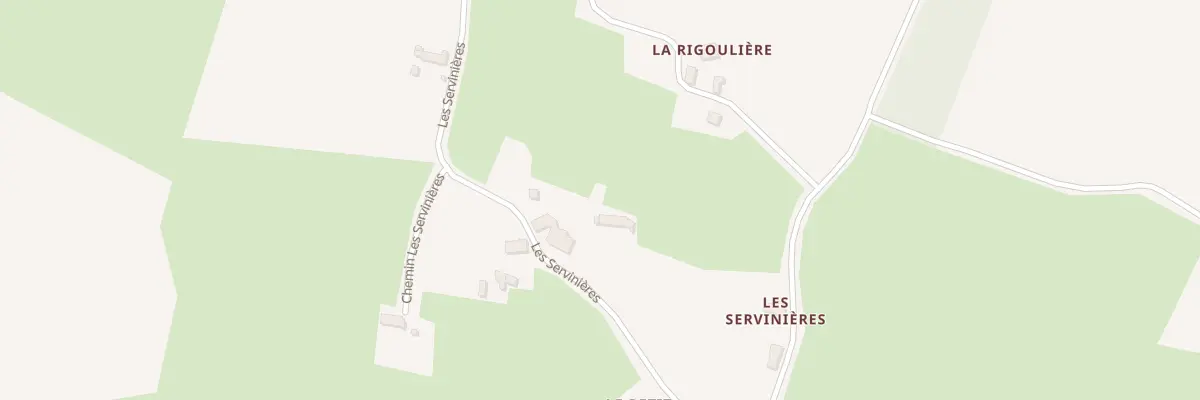 Plan du 3 Les Servinieres à Saint-Maixent