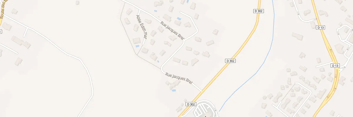Plan du 33 Rue Jacques Brel à Foulayronnes