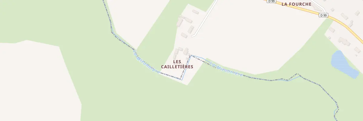 Plan du 2 Les Cailletieres à Saint-Maixent