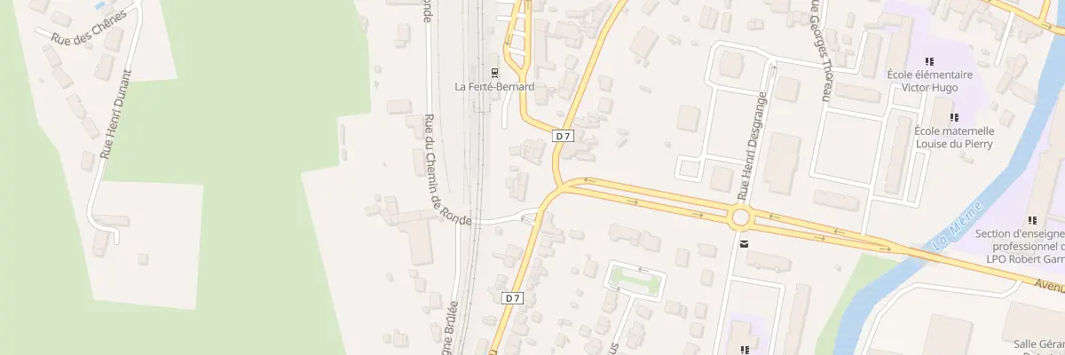 Plan du 28 Rue Marceau à La Ferté-Bernard