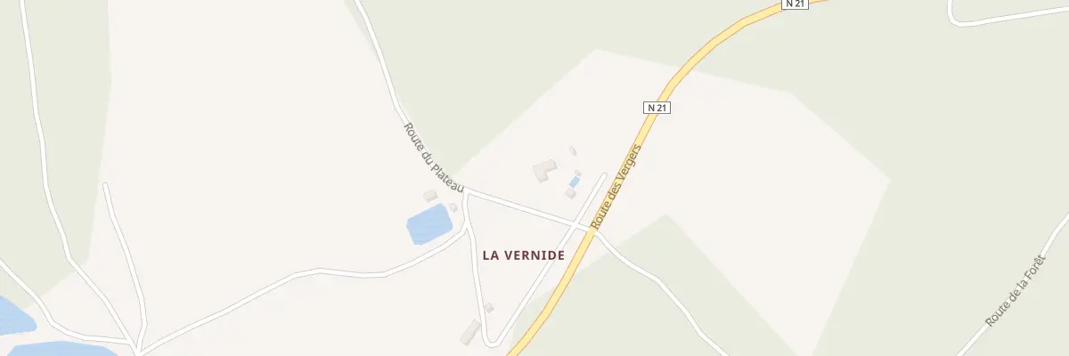 Plan du 88 La Creperie à Grun-Bordas