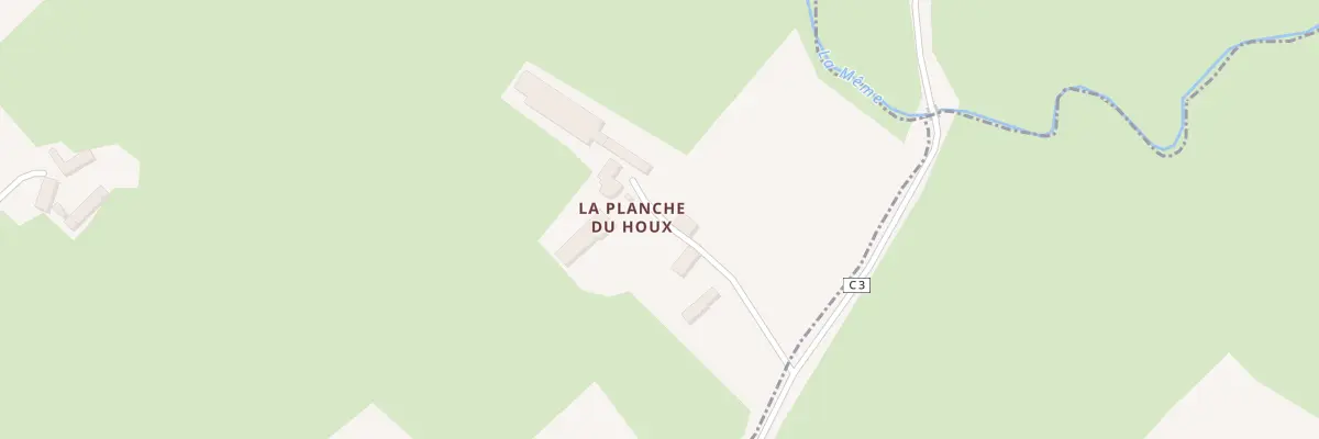 Plan du 5025 Planche du Houx à Préval