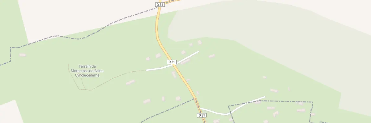 Plan du 200 Rue du Plessis à Saint-Cyr-de-Salerne