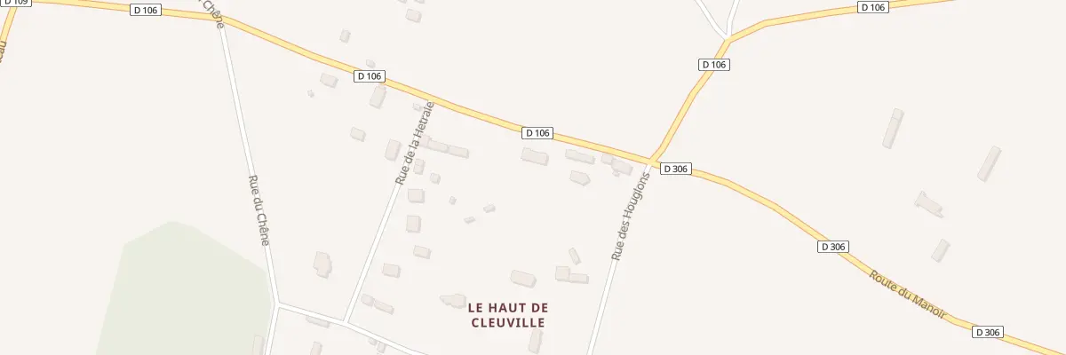 Plan du 480 Rte du Manoir à Cleuville