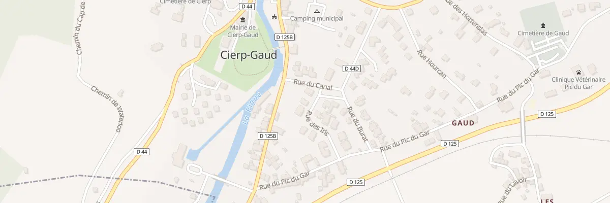 Plan du 4 Rue des Iris à Cierp-Gaud