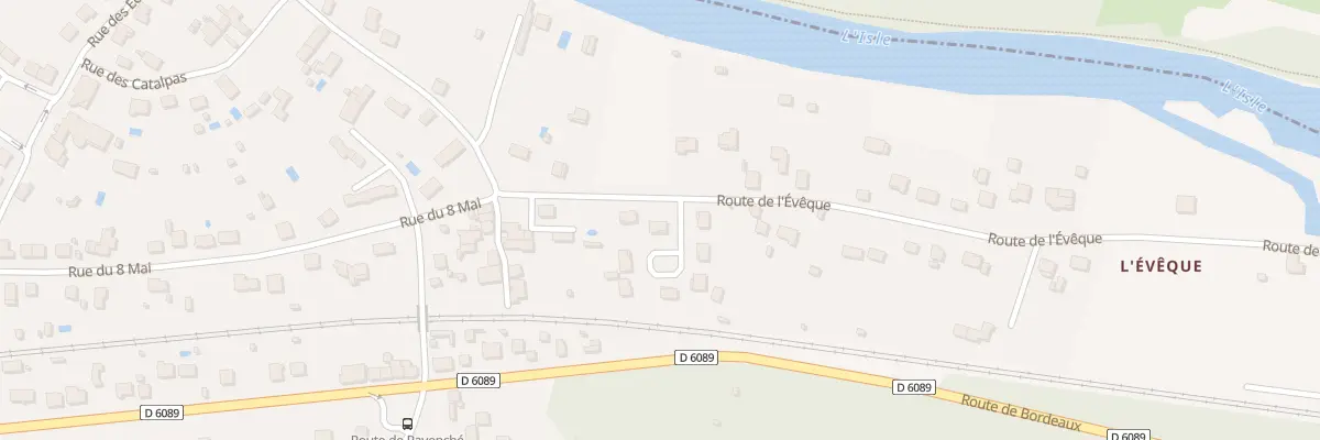 Plan du 8 Lot de l’Evêque à Marsac-sur-l’Isle