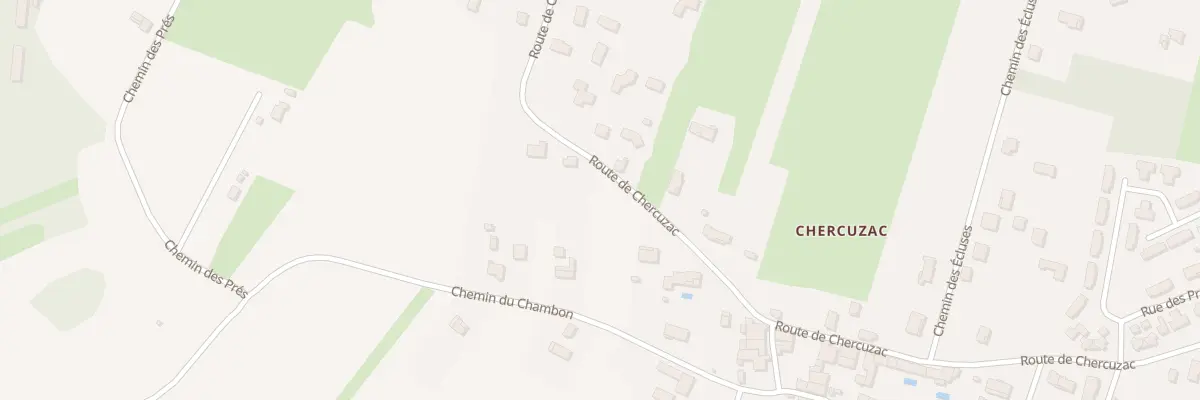Plan du 77 Rte de Chercuzac à Chancelade