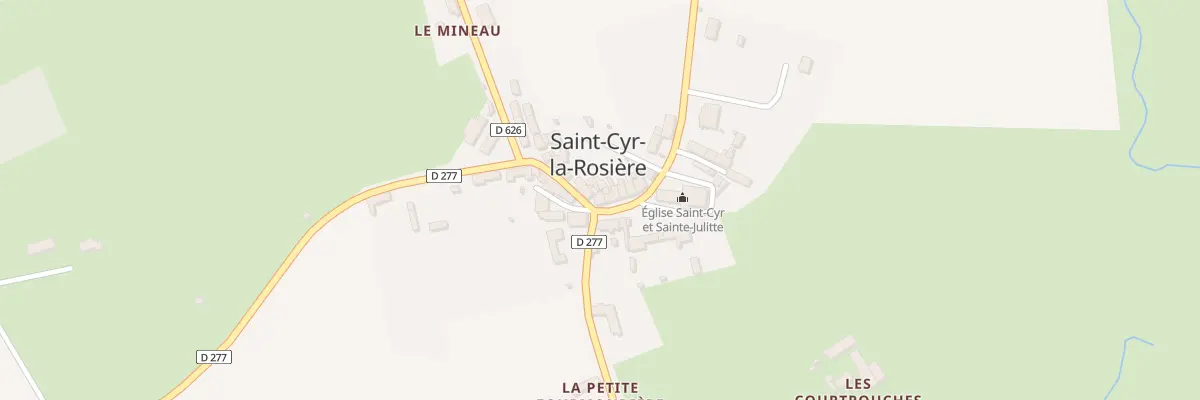 Plan du 1 Rue des Tailleurs à Saint-Cyr-la-Rosière