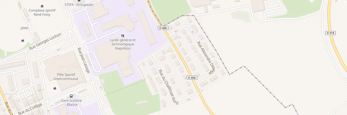 Plan du 38 Rue de Chennebrun aux Aspres