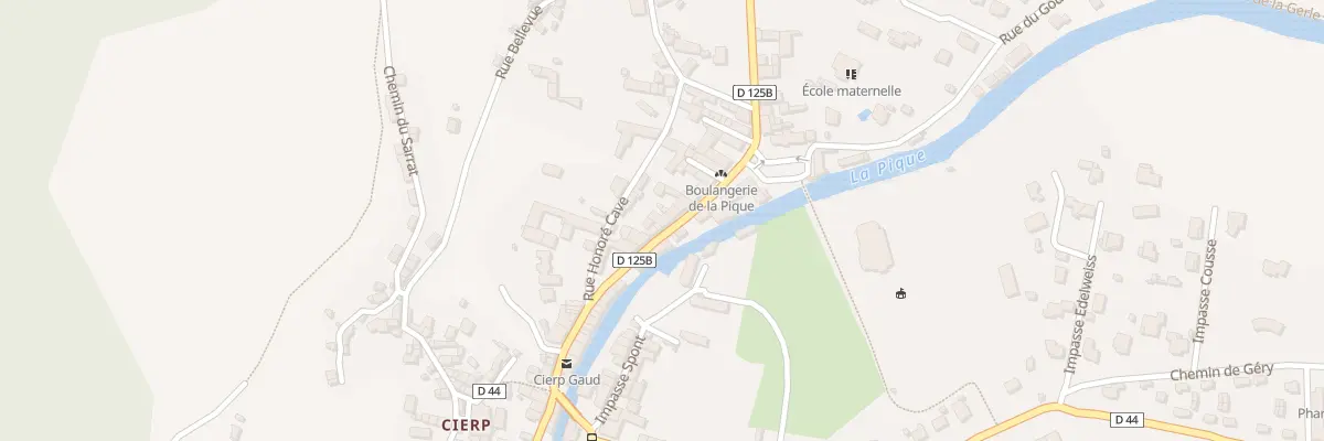 Plan du 35 Rue du Docteur Huguet à Cierp-Gaud