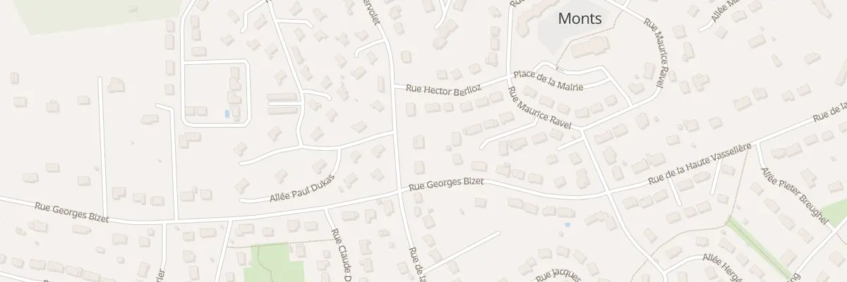 Plan du 31 Rue du Servolet à Monts