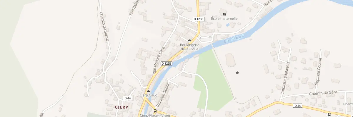 Plan du 40 Rue du Docteur Huguet à Cierp-Gaud
