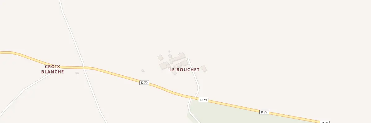 Plan du 5156A Le Bouchet à Senillé-Saint-Sauveur