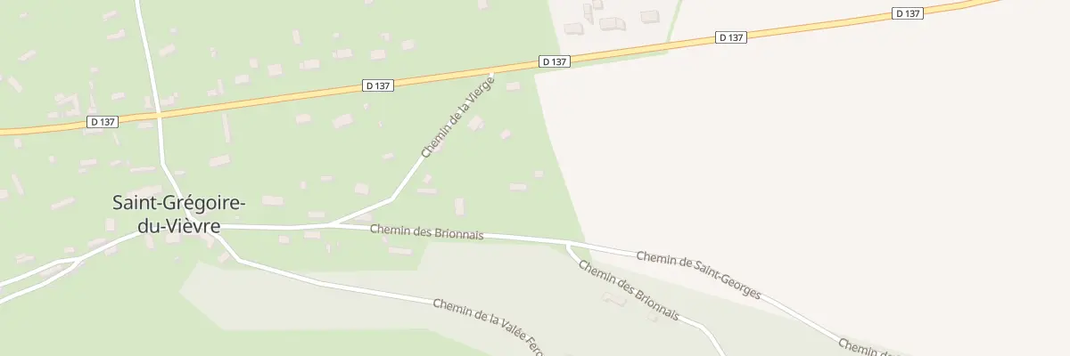 Plan du 239 Che des Brionnais à Saint-Grégoire-du-Vièvre