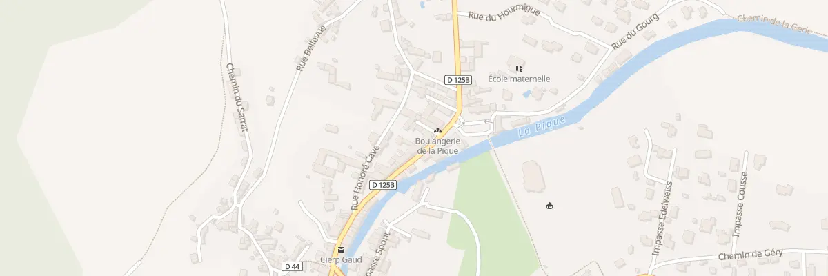 Plan du 51 Rue du Docteur Huguet à Cierp-Gaud