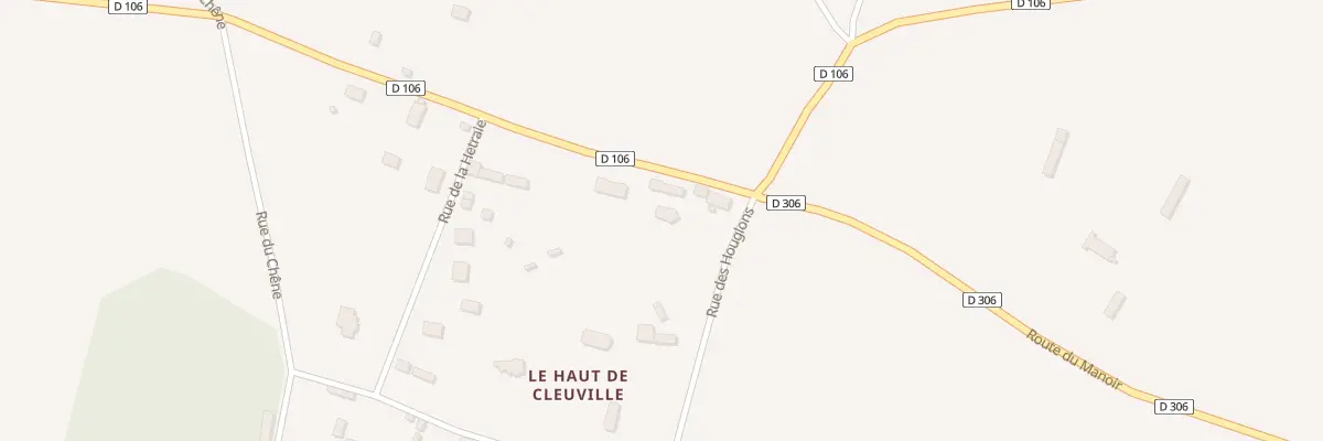Plan du 510 Rte du Manoir à Cleuville